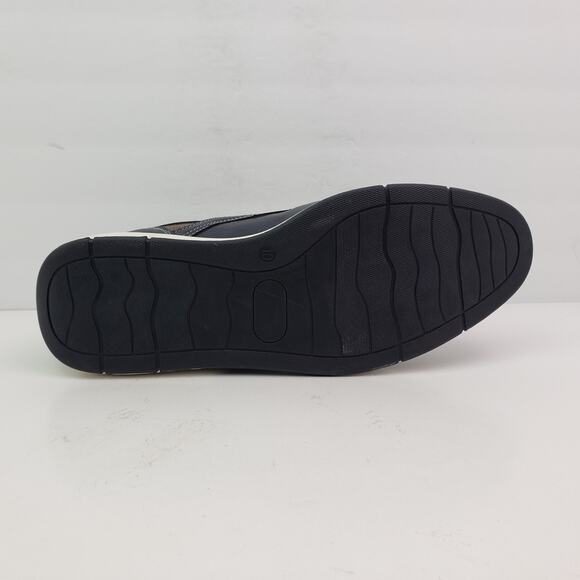 *AMPUTEE LEFT SHOE ONLY* Vance Co Fritz Mens Size 10 Blue Casual Dress Shoe - Picture 4 of 8